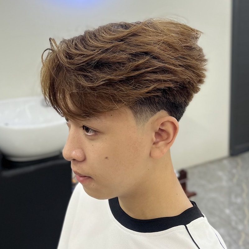 Kiểu tóc Two Block tại DemaBarber Quận 10